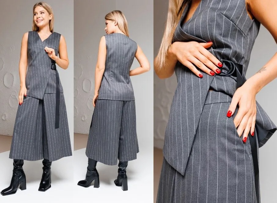Брюки, жилет, юбка Ambera Style 2052