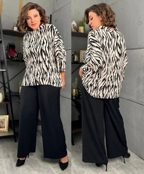 Комплект, блуза, брюки Rumoda 2140