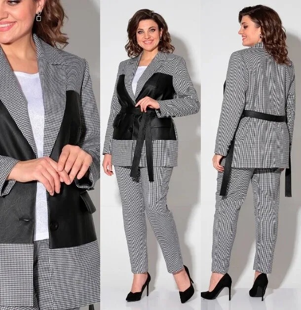 Комплект, жакет, брюки Liona Style 808