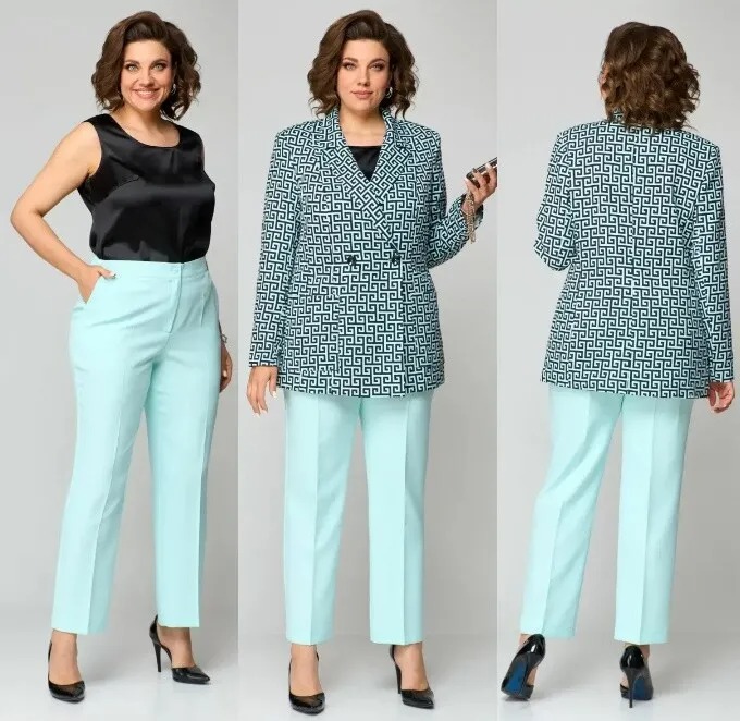 Костюм, жакет, брюки Anastasia Mak 1181М