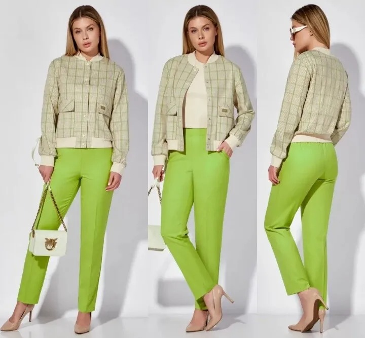 Костюм, жакет, брюки LEANNA STYLE 9011