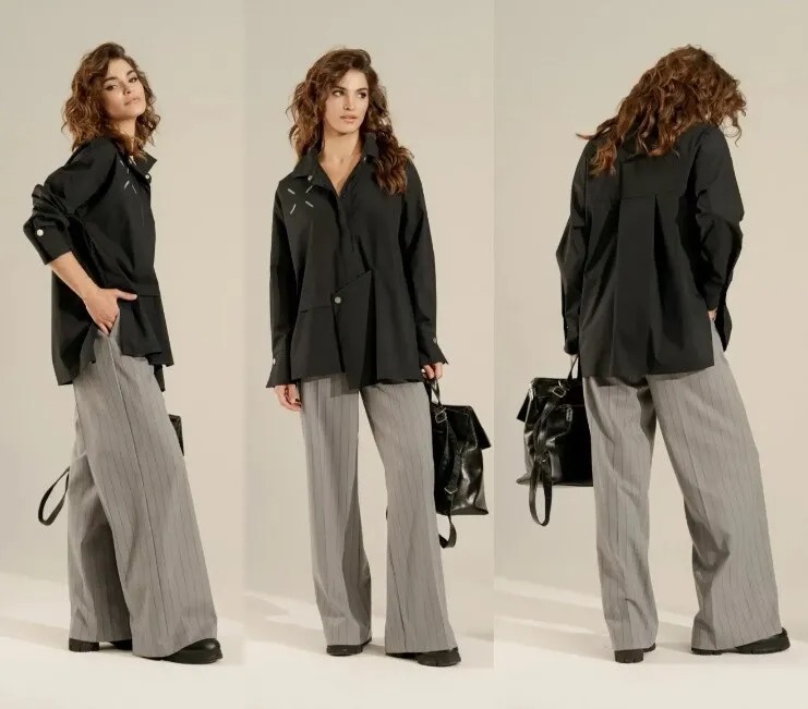 Комплект, блуза, брюки Deesses 2319