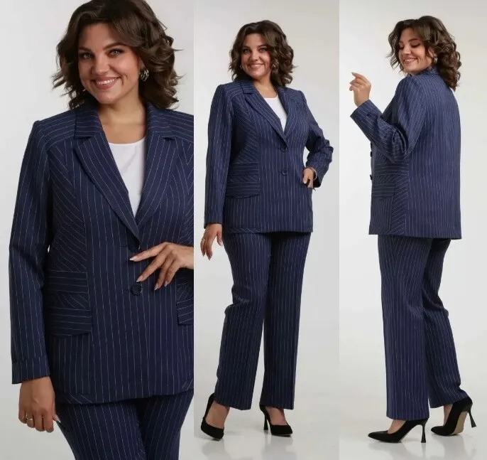 Костюм, жакет, брюки Асолия 1454