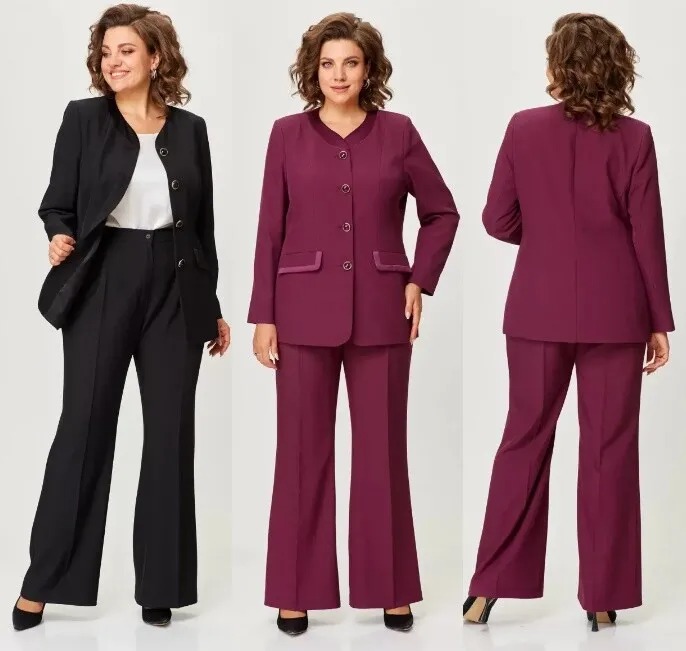 Костюм, жакет, брюки Anastasia Mak 1205