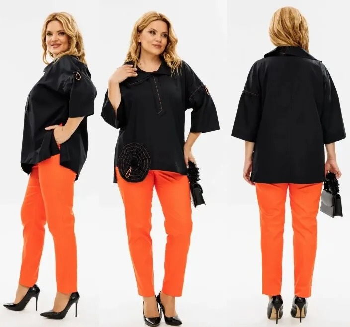 Комплект, блуза, брюки Michel Chic 1385/2