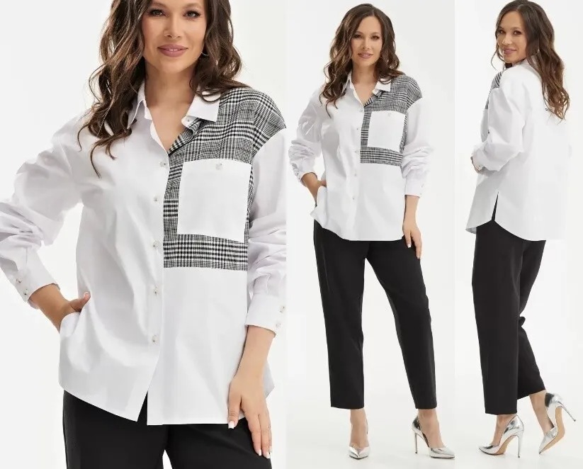 Комплект, блуза, брюки Магия Моды 2478