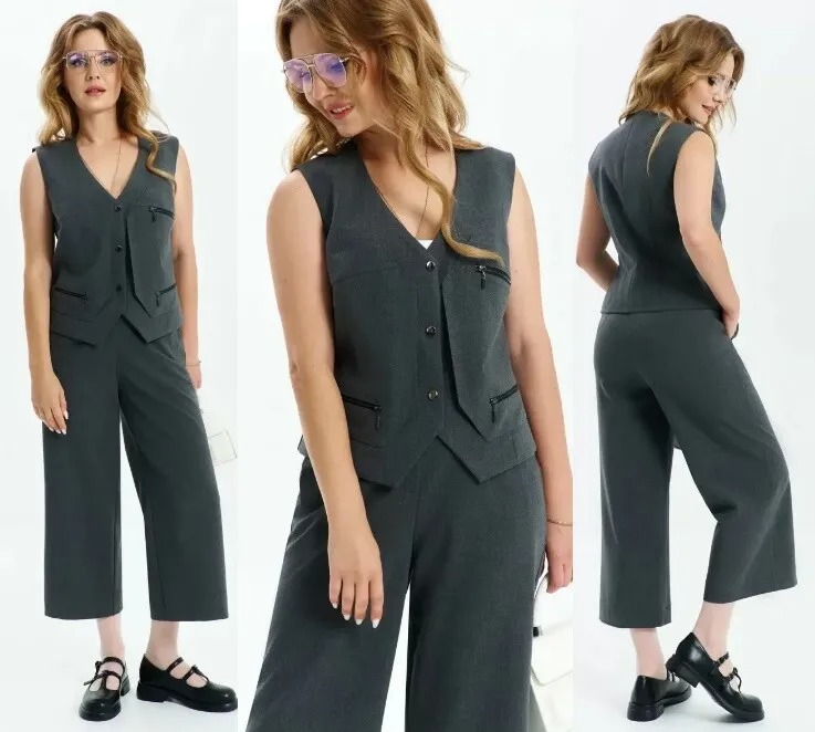 Костюм, жилет, брюки, кюлоты Euromoda 543