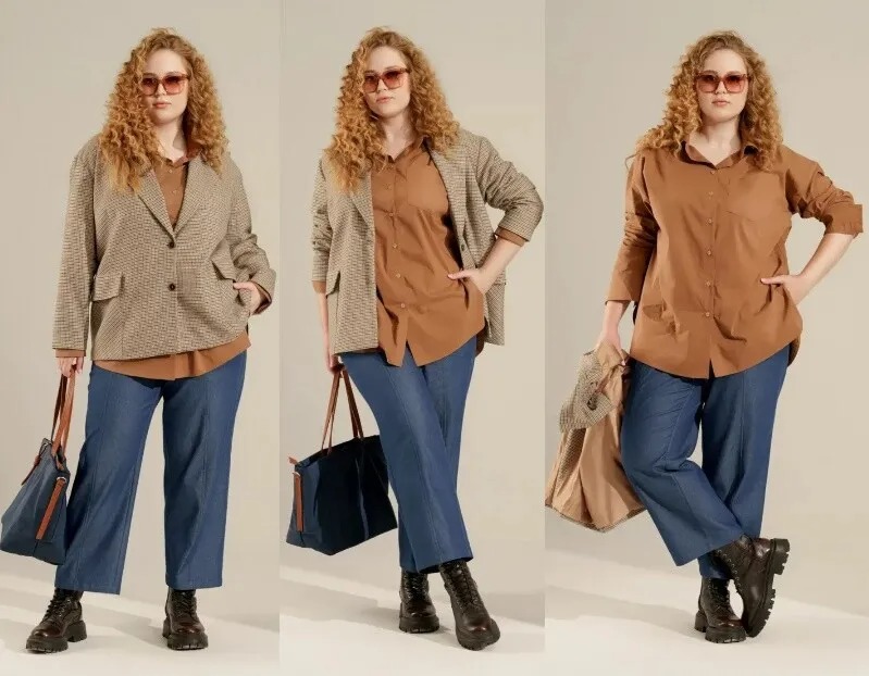 Костюм, жакет, блуза, брюки Deesses 3140