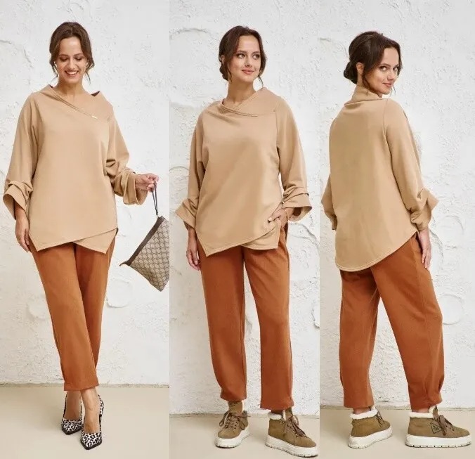 Комплект, брюки Anastasia 1142