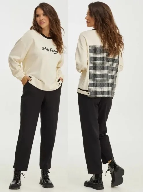 Комплект, джемпер, брюки Магия Моды 2484