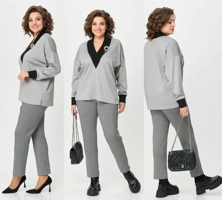 Комплект, джемпер, брюки Michel Chic 1395С