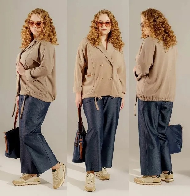 Комплект, жакет, брюки Deesses 2357