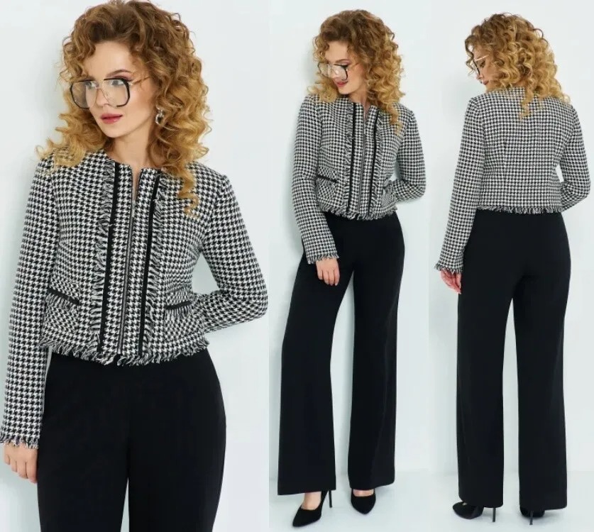 Комплект, жакет, брюки Euromoda 558