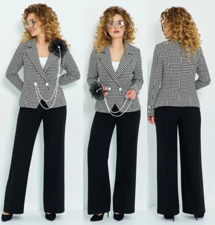 Костюм, жакет, брюки Euromoda 561
