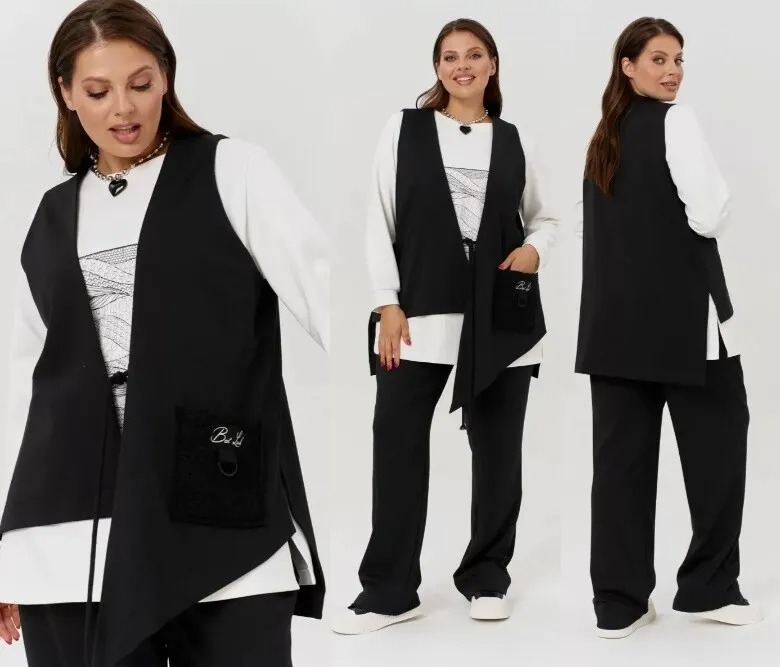 Комплект, жилет, брюки OVERYOU М130