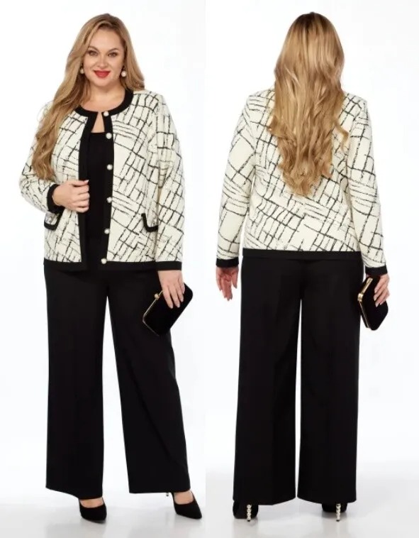 Комплект, блуза, брюки БагираАнТа 1008