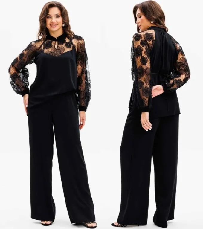 Костюм, блуза, брюки Mislana 1166