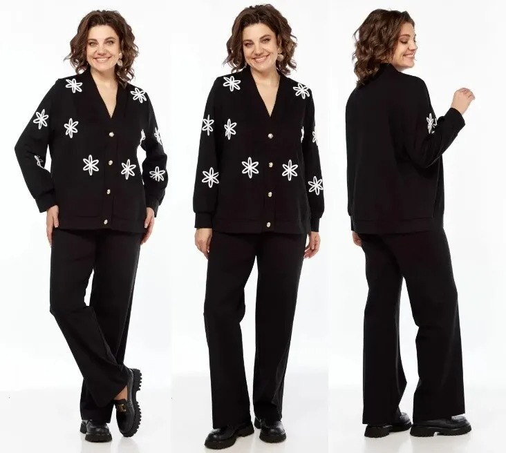 Комплект, кардиган, брюки Alani Collection 2025