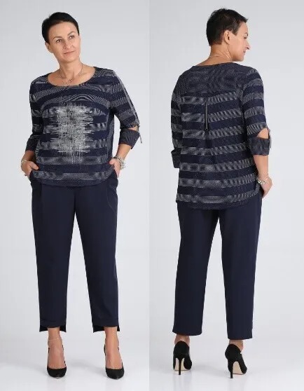 Комплект, блуза, брюки ZigzagStyle 337С
