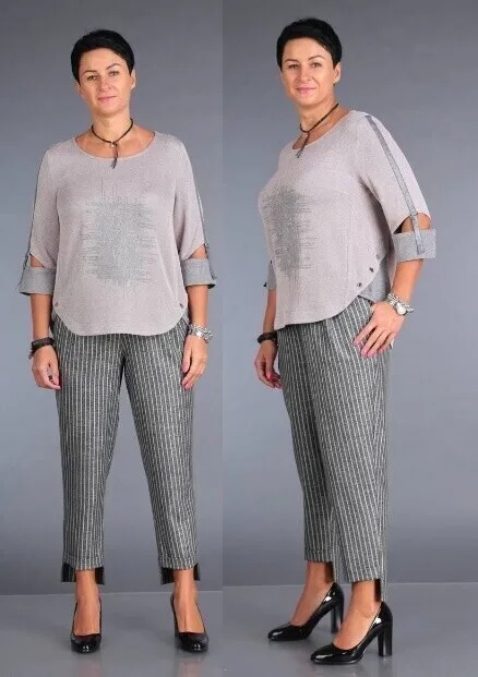 Комплект, блуза, брюки ZigzagStyle 337П