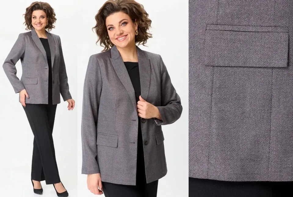 Брюки, жакет БелЭльСтиль 412+596С