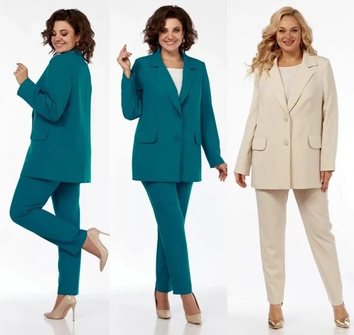 Костюм, жакет, майка, брюки SVT-Fashion 584