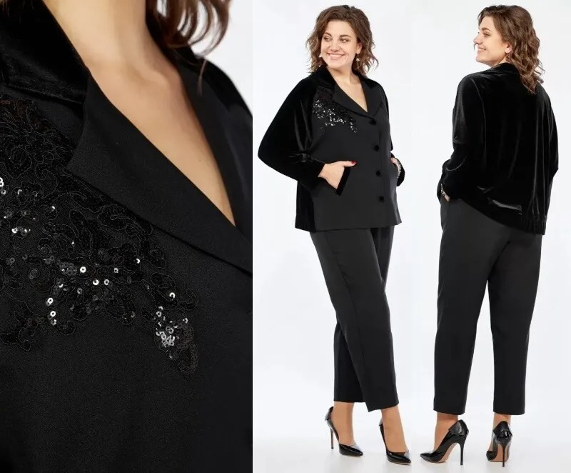 Костюм, жакет, брюки Alani Collection 2279