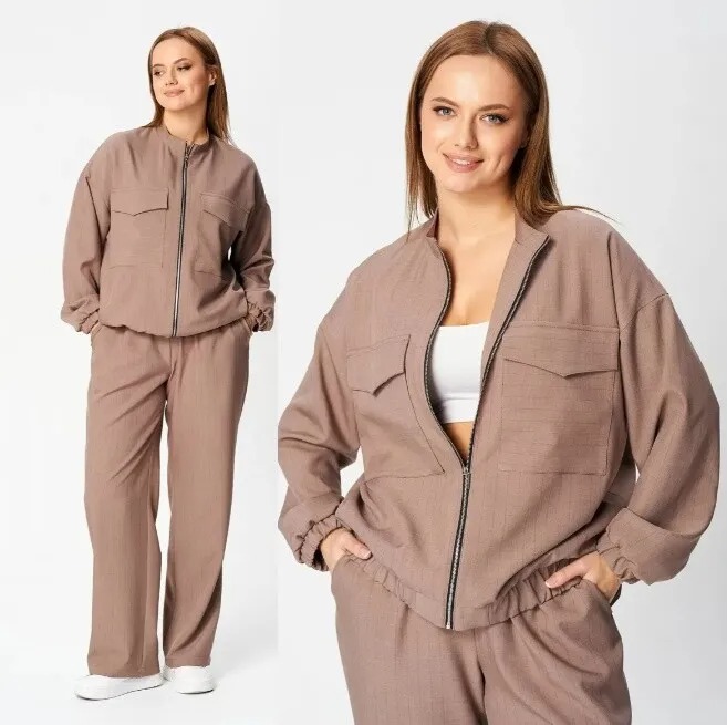 Комплект, костюм, жакет, брюки Liona Style 927М