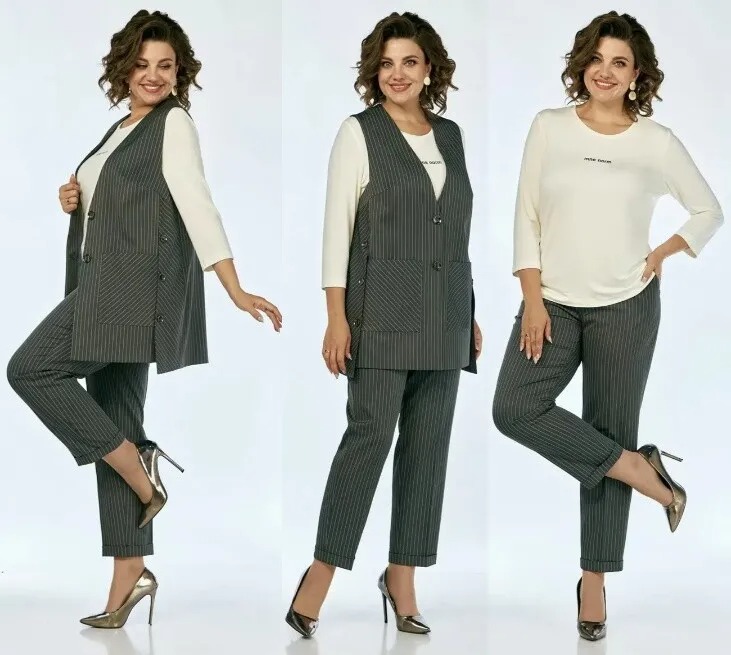 Костюм, джемпер, жилет, брюки Jurimex 3284