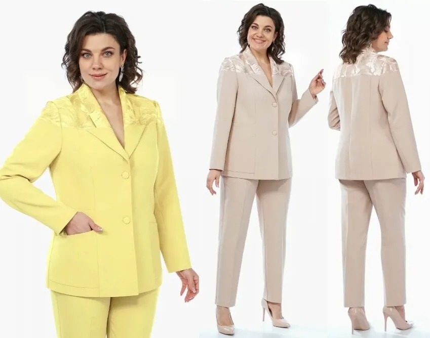 Костюм, жакет, брюки Alani Collection 2295