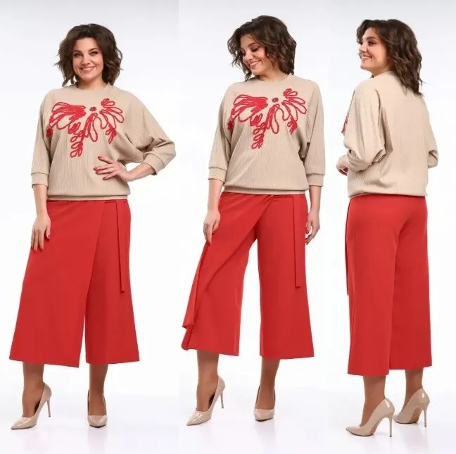 Комплект, джемпер, брюки Michel Chic 1406