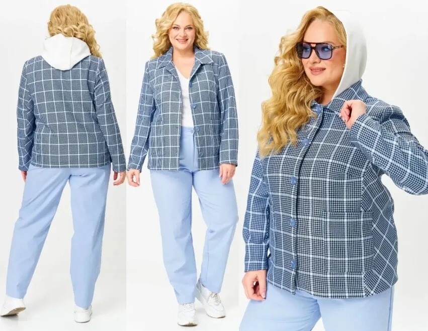 Жакет, брюки OVERYOU М194/1