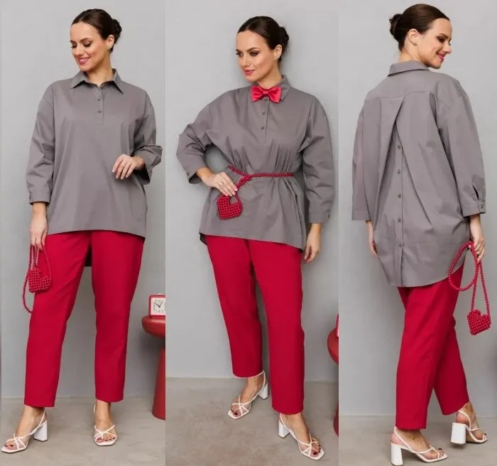 Костюм, блуза, брюки Mubliz 261