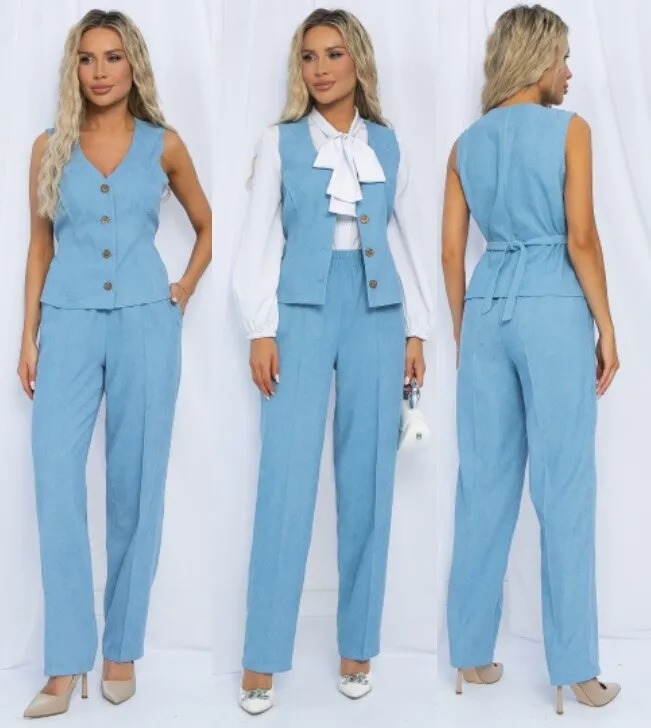 Костюм, жилет, брюки LT Collection К13108-9М