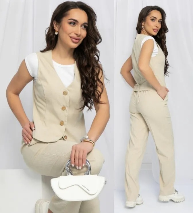 Костюм, жилет, брюки LT Collection К13109-9М