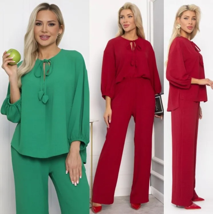 Костюм, блузка, брюки LT Collection К13581-39М