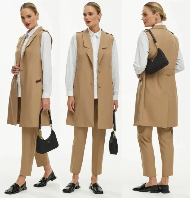 Костюм, жилет, брюки, рубашка Твой Имидж 2181