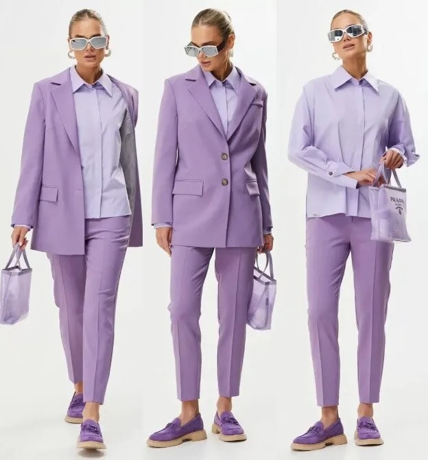 Костюм, жакет, брюки, рубашка Твой Имидж 2186