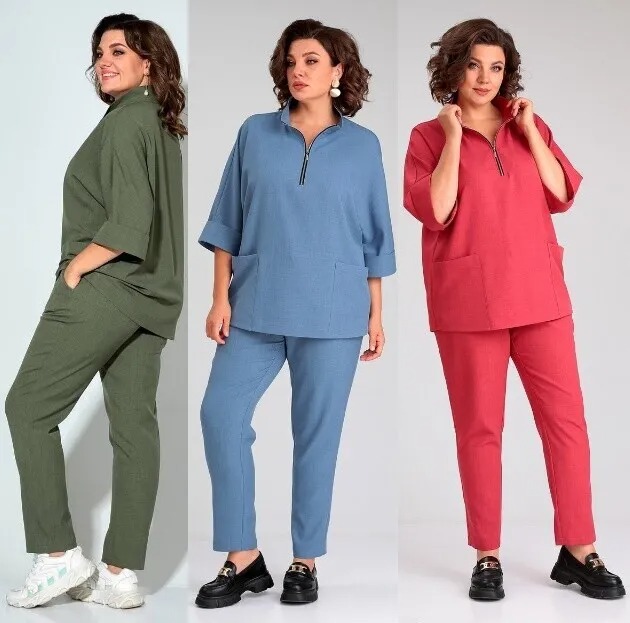 Комплект, брюки, блуза Liona Style 862