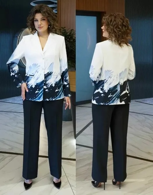 Комплект, жакет, брюки Alani Collection 2405