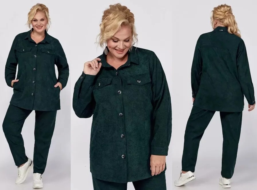 Брюки, рубашка, жакет Новелла Шарм А4066-4