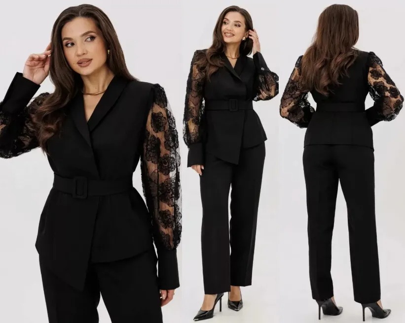 Костюм, жакет, брюки Mislana 1207ч