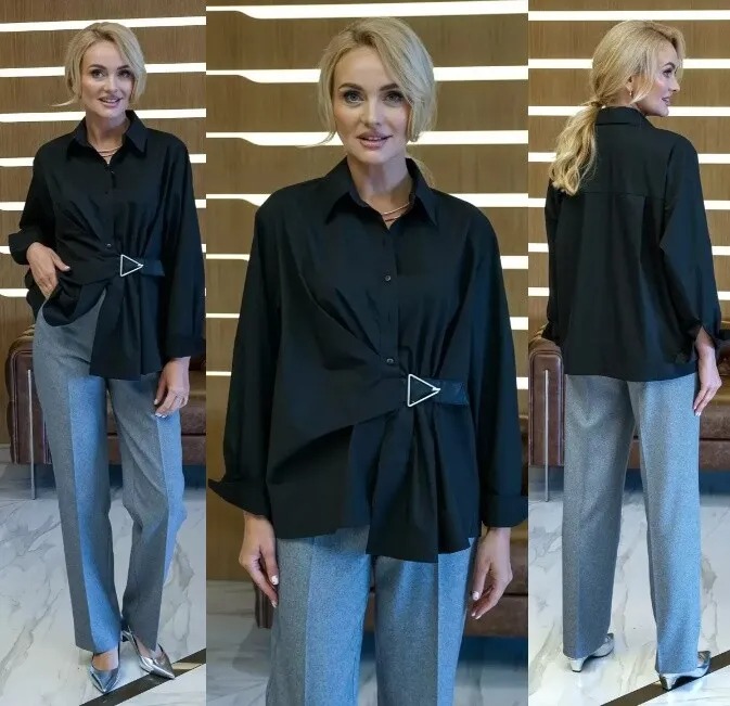Комплект, блуза, брюки Alani Collection 2390ч