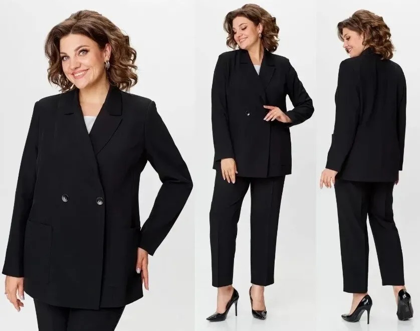 Костюм, жакет, брюки Anastasia Mak 1141