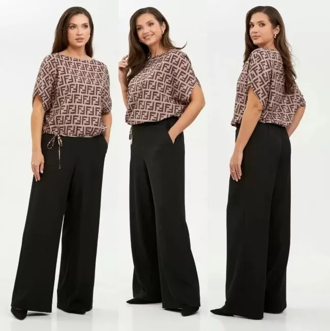 Комплект, блуза, брюки AXXA 4707