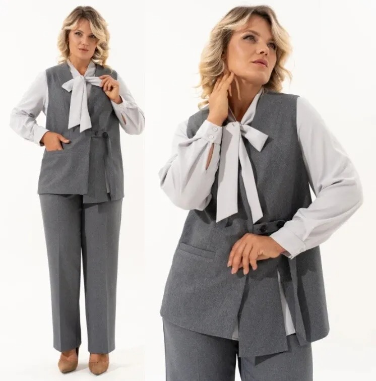 Костюм, жилет, брюки Новелла Шарм А4068