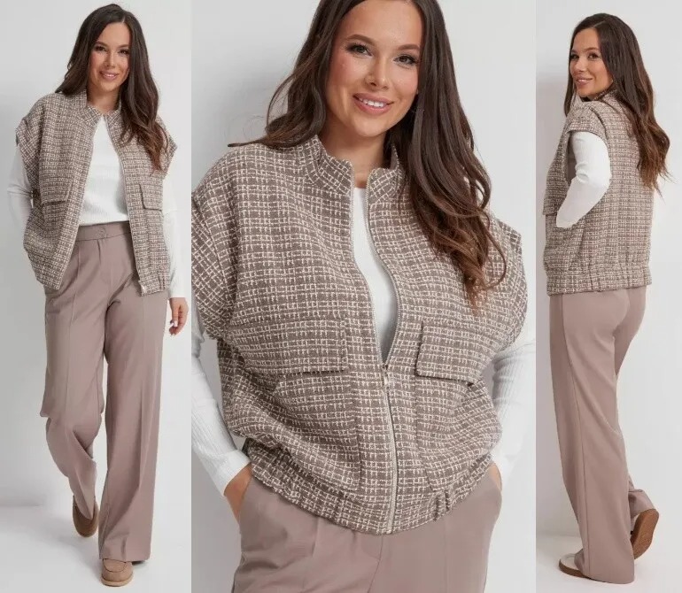 Комплект, жилет, водолазка, брюки Магия Моды 2624