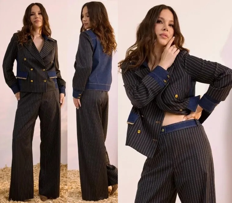 Комплект, жакет, брюки Магия Моды 2621