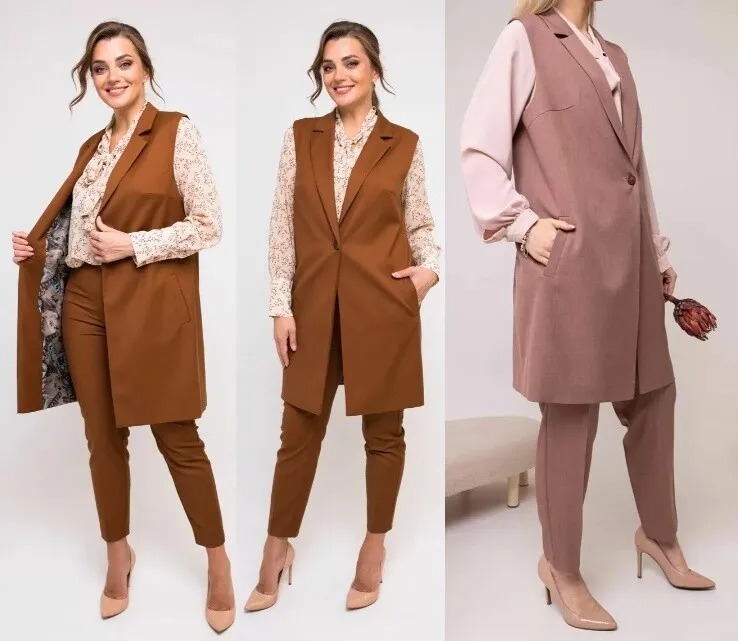 Жилет, брюки SandyNa 130560