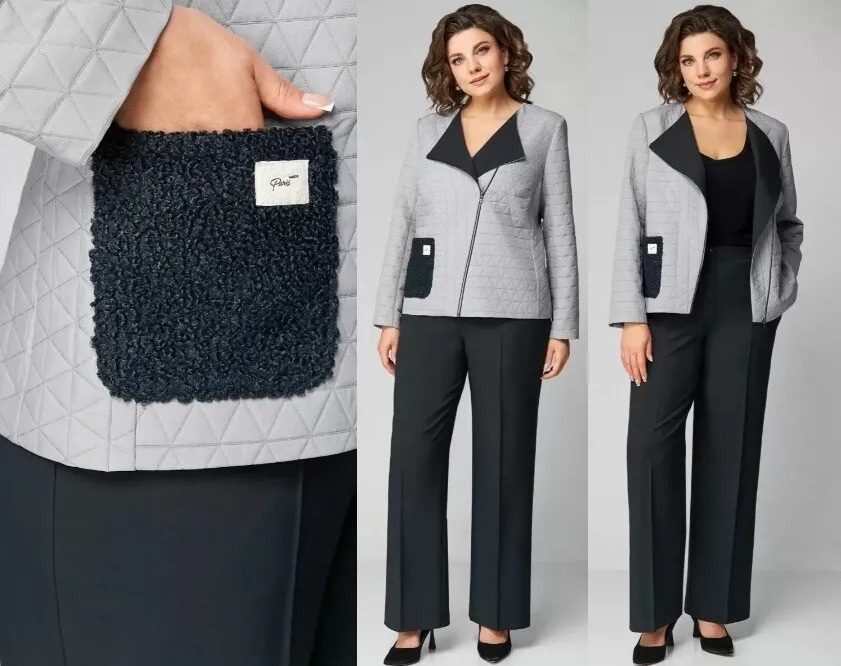 Комплект, жакет, брюки Мишель Стиль 1296